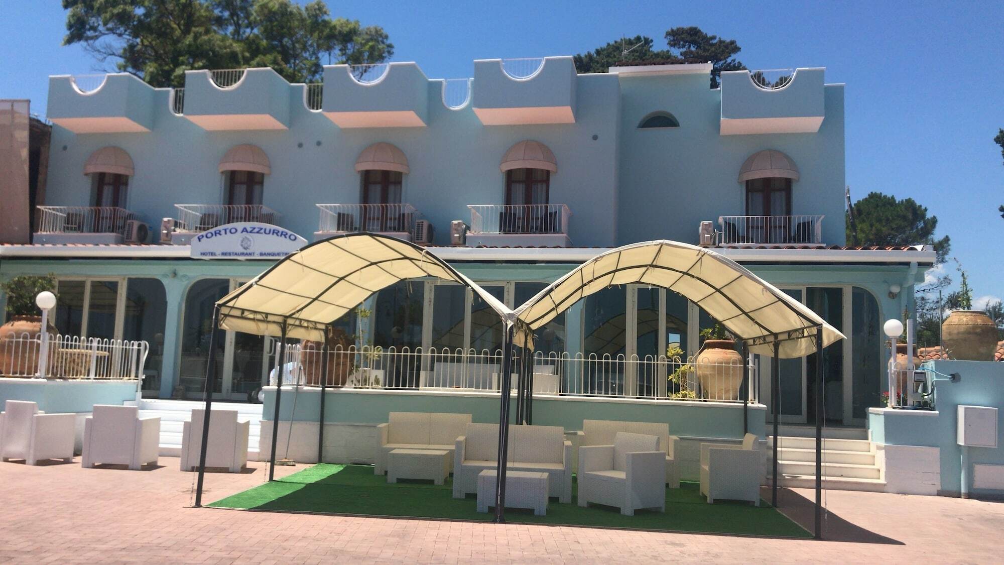 Hotel Porto Azzurro ジャルディーニ・ナクソス エクステリア 写真
